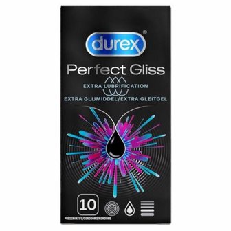 Durex Perfect Gliss-Kondome - 10 St&uuml;ck