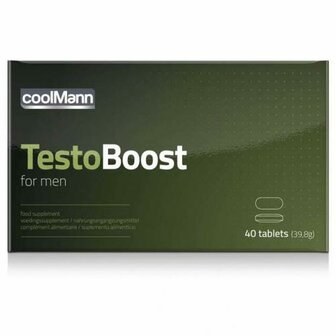 CoolMann - Testoboost - 40 St&uuml;ck