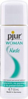 Pjur&reg; WOMAN Nude Gleitmittel auf Wasserbasis - 30 ml