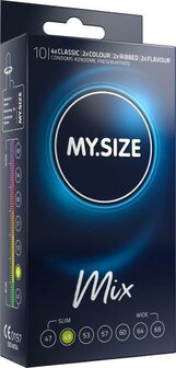 MY.SIZE Mix 49 mm Kondome - 10 St&uuml;ck