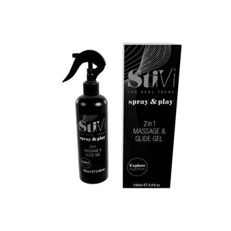 StiVi - Spray&amp;Play 2in1 Massage &amp; Gleitmittel - 100 ml