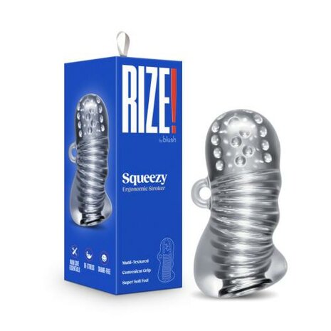 Rize - Squeezy Masturbator - Transparent
